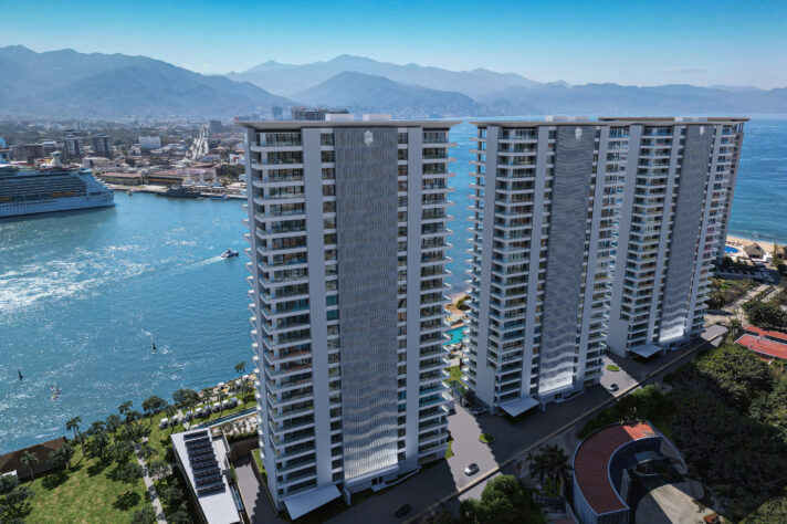 Generated image, Marina Towers, Puerto Vallarta, Jalisco, México